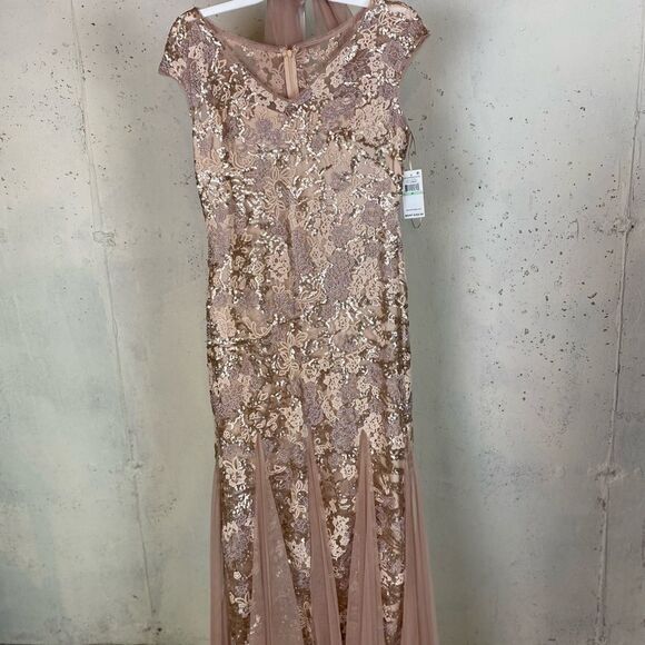 #701 ALEX EVENINGS PETITE nwt Mother of bride/groom gown - Picture 4 of 12